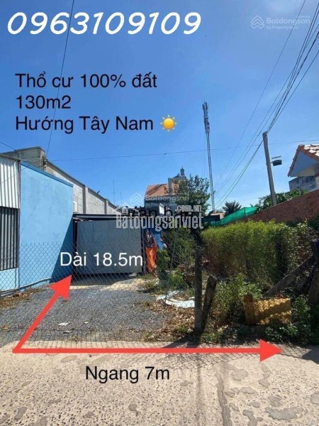 Bán đất Hoàng Lê Kha, 2,1 tỷ, 130m2, mặt tiền đẹp, pháp lý đầy đủ, full thổ cư