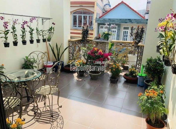 Nhà Bán Khu Bàu Cát – Đồng Đen, Tân Bình, Hẻm Nhựa 6M, 4 Tầng, DT 66M² - Ngang 4.2m.