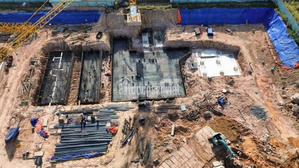 TIẾN ĐỘ XÂY DỰNG THE HARMONIE PHÚ MỸ HƯNG BÌNH DƯƠNG T12/2025