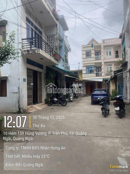 NHÀ GÓC 3 TẦNG hẻm 7m Hùng Vương – LÕI TRUNG TÂM TP QUẢNG NGÃI