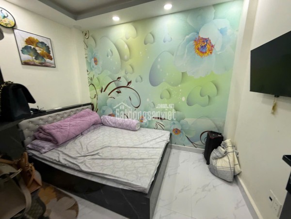 NHÀ MỚI FULL NỘI THẤT - HẺM XE VÀI BƯỚC CHÂN- 3 TẦNG 3PN 3WC - GIÁ 4TỶ NHĨNH