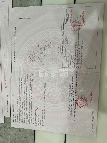 CƠ HỘI VÀNG ĐẦU TƯ ĐẤT THỔ CƯ 150M2 TẠI PHƯỜNG AN LỘC BÌNH PHƯỚC SỔ ĐỎ CHÍNH CHỦ GIÁ CHỈ 2.1 TỶ,