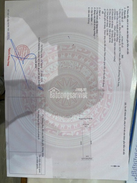 Bán nhà 2 tầng đường CAO XUÂN HUY- gần Phan Đăng Lưu. Dt 74m2 giá 8ty5 LH 0942992361