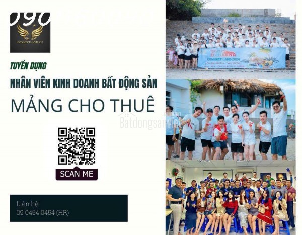 CONNECT LAND TUYỂN DỤNG  ⚡️TUYỂN DỤNG NHÂN VIÊN KINH DOANH MẢNG CHO THUÊ BẤT ĐỘNG SẢN⚡️ 260 Nguyễn