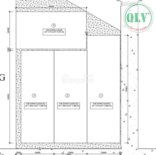 CHO THUÊ NHÀ XƯỞNG – LONG THÀNH, ĐỒNG NAI – 5.966m²