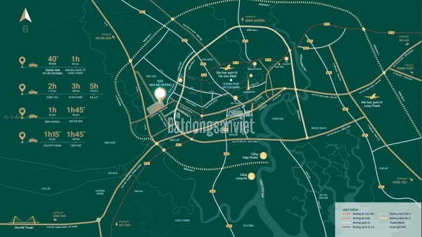 DRAGON EDEN – VỊ TRÍ CỬA NGÕ KẾT NỐI PHÍA NAM