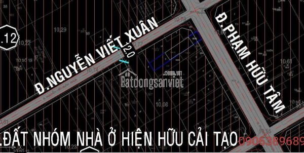 Bán nhà trung tâm huyện củ chi mặt tiền đường phạm hữu tâm