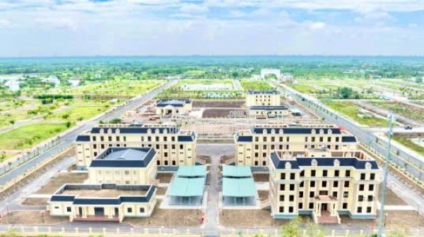 BIỆT THỰ 12x18 xây 3 tầng chỉ 5 tỷ AGORA CITY –  LONG AN.  MS. LIỄU: 0949265743