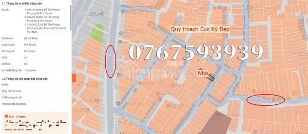 [RẺ] VIP Bán Nhà CHÍNH CHỦ Phú Nhuận đường Đỗ Tấn Phong 45m2 3PN 6.5 Tỷ Gần Sân Bay