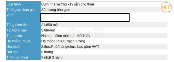 Cho thuê kho, nhà xưởng tại Phường Tân Hiệp, Thành phố Biên Hòa, Đồng Nai giá 72 Ngàn