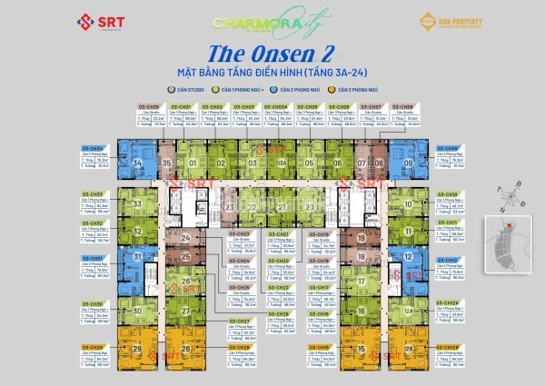 CHỈ CẦN 700 TRIỆU, SỞ HỮU CĂN HỘ SUN NHA TRANG, CHARMORA CITY, OSEN 2