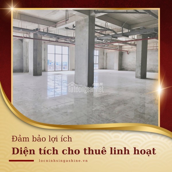 Sàn văn phòng Lộc Ninh Singashine – Giá từ 38tr/m², pl lâu dài