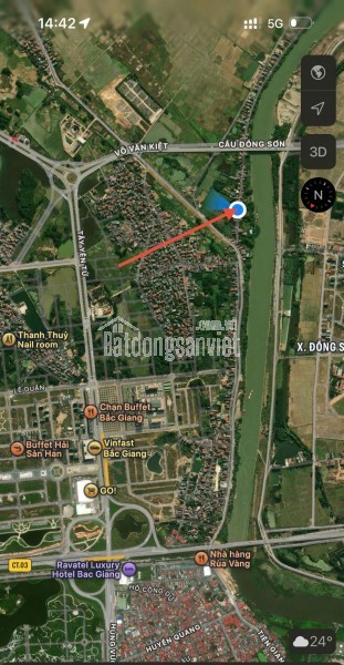 CHÍNH CHỦ CẦN  BÁN ĐẤT – TÂN TIẾN, TP. BẮC GIANG