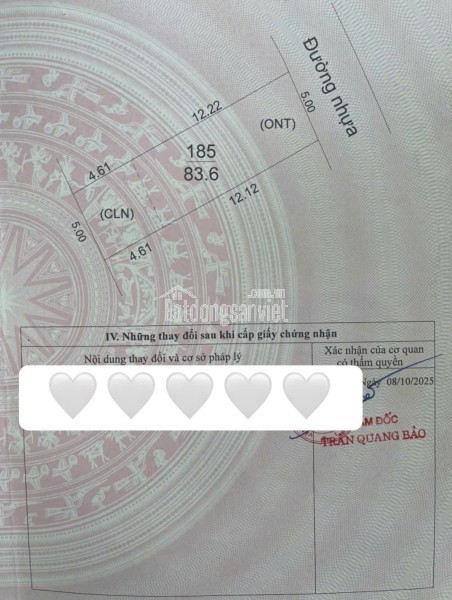 CHÍNH CHỦ CẦN  BÁN ĐẤT – TÂN TIẾN, TP. BẮC GIANG