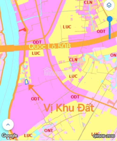 Bán gấp lô đất lúa hai mặt tiền hạ giá 570 triệu.công