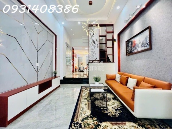 Nhà 4 tầng Phạm Văn Chiêu, Gò Vấp: 60m2, 3PN, sổ hồng, giá 8.5 tỷ thương lượng, vị trí đẹp, tiện