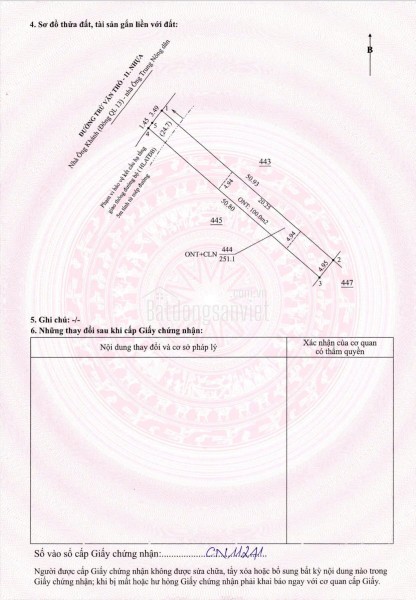 Đất thổ cư có sẵn vườn bưởi – mặt tiền kinh doanh chỉ 950 triệu
