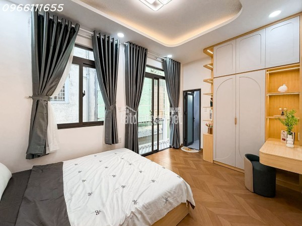 BÁN NHÀ VÕ THỊ SÁU - P. TÂN ĐỊNH - 45M² (6.6 x 7) - 3 TẦNG BTCT - 3PN 4WC  - SÂN TRƯỚC, SÂN SAU,