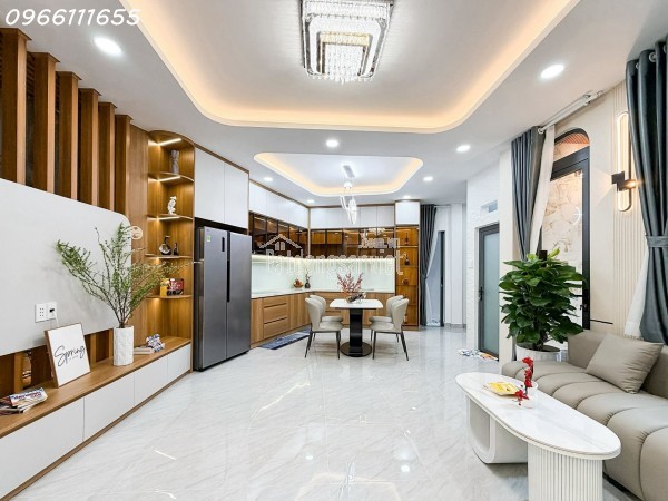 BÁN NHÀ VÕ THỊ SÁU - P. TÂN ĐỊNH - 45M² (6.6 x 7) - 3 TẦNG BTCT - 3PN 4WC  - SÂN TRƯỚC, SÂN SAU,