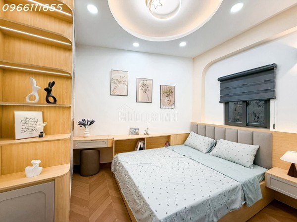 BÁN NHÀ VÕ THỊ SÁU - P. TÂN ĐỊNH - 45M² (6.6 x 7) - 3 TẦNG BTCT - 3PN 4WC  - SÂN TRƯỚC, SÂN SAU,