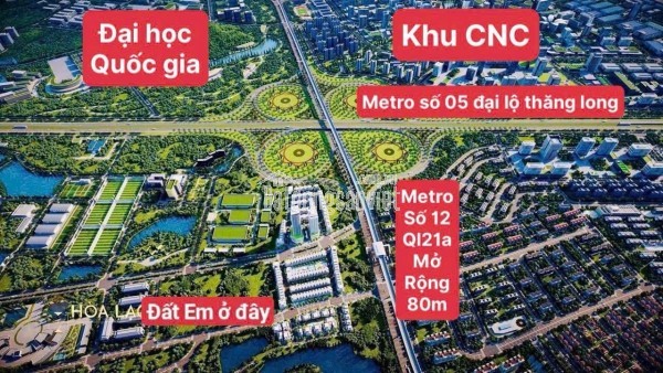 Chính chủ cần tiền bán gấp đất Phú Cát, Hòa Lạc  đón sóng quy hoạch giá còn rẻ.