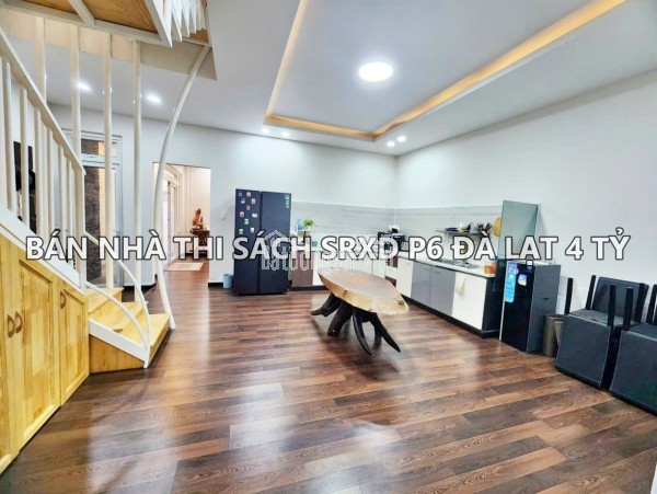 Bán nhà 4 phòng ngủ sổ riêng xây dựng - Thi Sách phường 6 Đà Lạt giá 4 tỷ