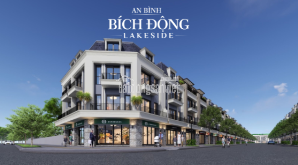 Bán lô góc Bích Động Lakeside – 97m² – mặt tiền 6m – giá từ 70 triệu/m²