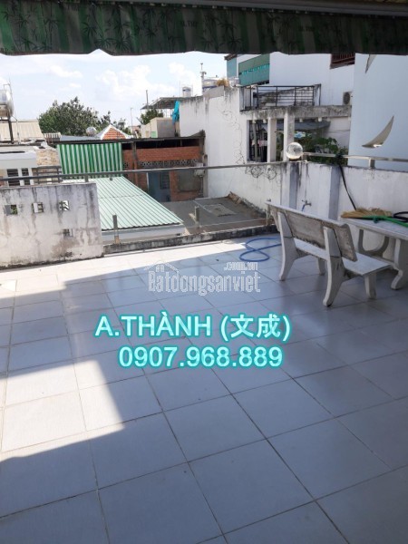 Nhà bán 4m3 x 11m,1 trệt, 2 lầu,1 sân thượng, Gia Phú , Phường 3 ,Quận 6