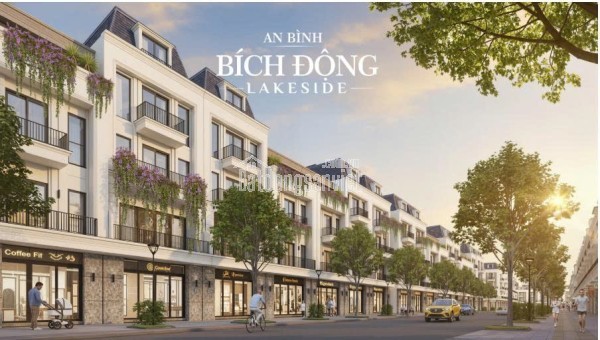 Bán lô Bích Động Lakeside - 90m² – trục 19m – đối diện bãi đỗ xe trung tâm
