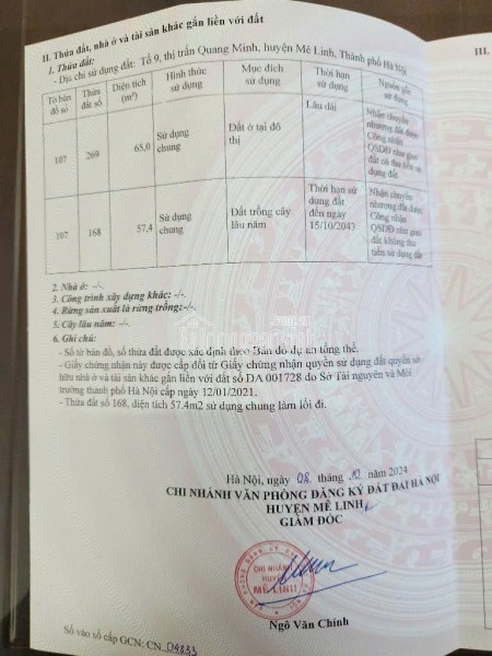 65M 2 MẶT TIỀN TỔ 10 TT QUANG MINH,GIÁ 4,X TỶ.FULL TC,LH E QUANG LV CC