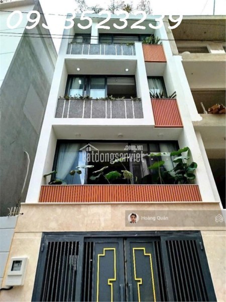 Xây mới 100% - khu phân lô đồng bộ - DT 4 x 13.7 nở hậu nhẹ - HXH tới cửa - 4 tầng - 4PN - full NT