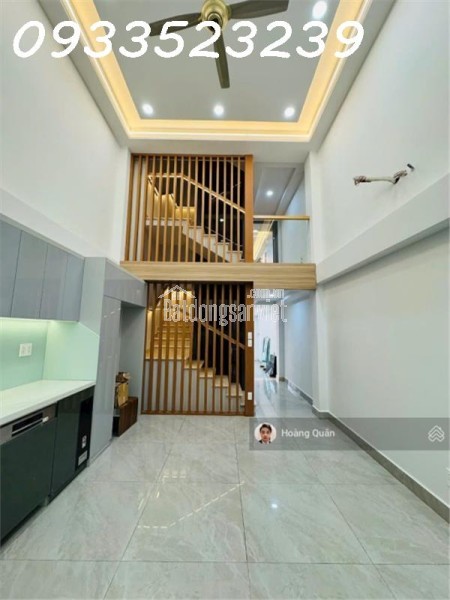 Xây mới 100% - khu phân lô đồng bộ - DT 4 x 13.7 nở hậu nhẹ - HXH tới cửa - 4 tầng - 4PN - full NT