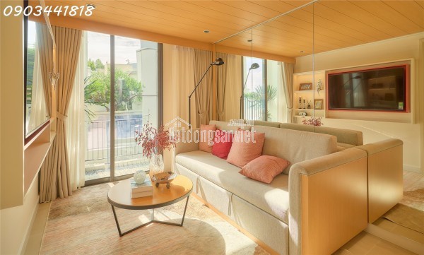 Cho thuê căn nhà 1PN + 1 Sun Urban City Hà Nam 45m² quy hoạch thông tầng, view hồ đẹp, full nội