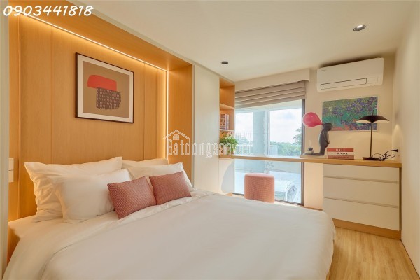 Cho thuê căn nhà 1PN + 1 Sun Urban City Hà Nam 45m² quy hoạch thông tầng, view hồ đẹp, full nội