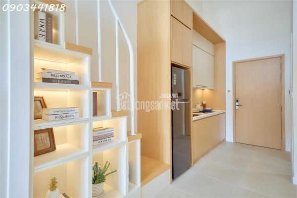 Cho thuê căn nhà 1PN + 1 Sun Urban City Hà Nam 45m² quy hoạch thông tầng, view hồ đẹp, full nội