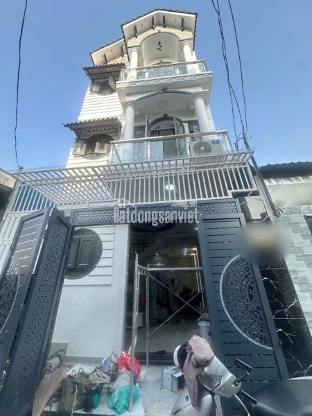 🏡 HÀNG HIẾM - NHÀ ĐẸP HẺM KINH DOANH THÔNG TRƯƠNG THỊ HOA - Q12-NGANG ĐỈNH 5m - 4 TẦNG KIÊN CỐ -