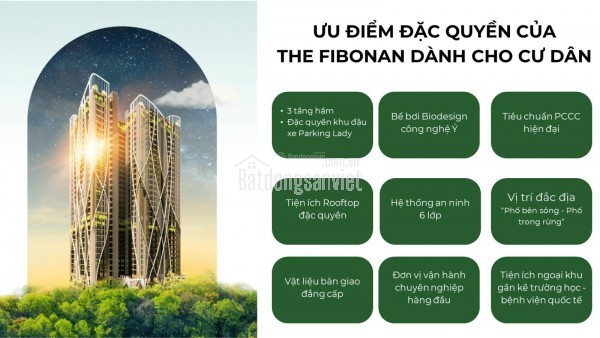 Mở bán quỹ căn mới nhất dự án The Fibonan Ecopark, mua là chắc thắng, giá gốc CĐT