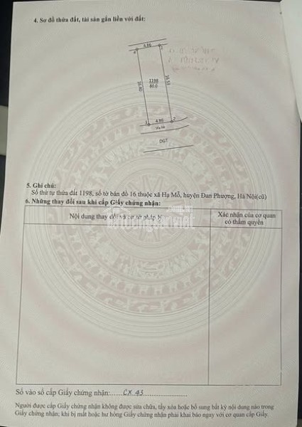 MẢNH ĐẤT 58.1M TẠI TRUNG CHÂU _ LIÊN MINH ( mới ) _ HÀ NỘI.