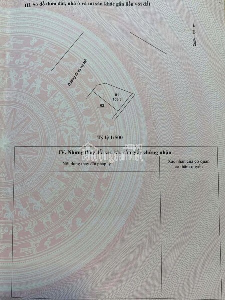 MẢNH ĐẤT 58.1M TẠI TRUNG CHÂU _ LIÊN MINH ( mới ) _ HÀ NỘI.