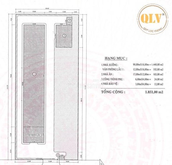 Bán nhà xưởng KCN Thành Thành Công, Trảng Bàng, Tây Ninh 1.851m²