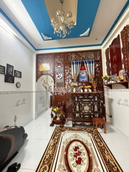 HẺM DÂN TRÍ XE HƠI TẬN NHÀ - NGAY TRƯỜNG HỌC VÕ TRƯỜNG TOẢN - 4x12.2m - 2 TẦNG - Q12