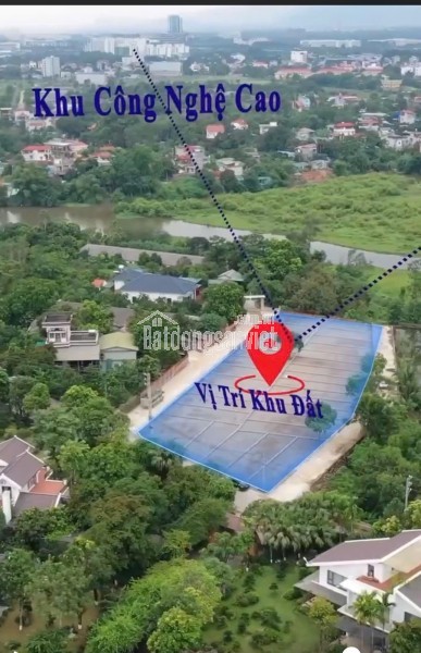 Lô đất 100m2 full thổ sẵn sổ gần Đại Học Quốc Gia, CHợ Hòa Lạc