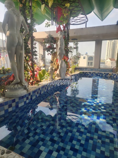 Bán biệt thự 240m2 Đặng Thùy Trâm, Bình Thạnh, 30.9 tỷ, Gần sông. 4 tầng