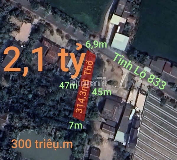 Bán thu hồi vốn lô đất thổ khu nhà ở Thăng Long House giá 1,65 tỷ