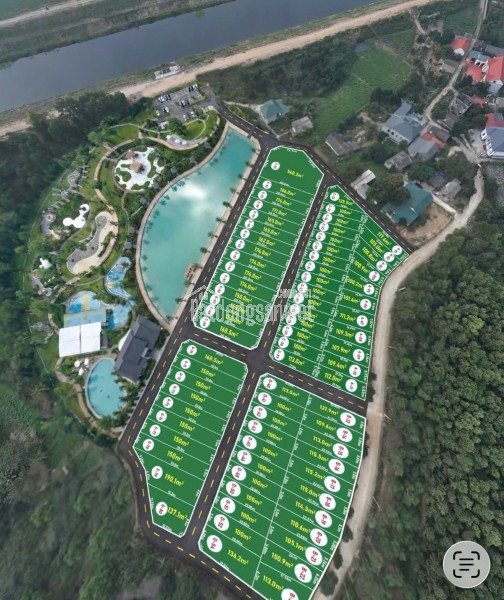 Bán lô góc 166m2 mặt tiền 7m tại quất lâm sát Flamingo hơn 1 tỷ