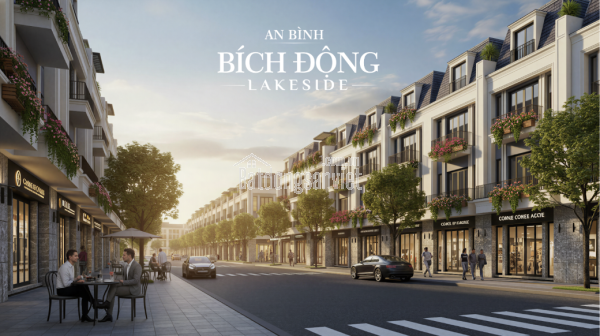 🔥 Bán liền kề Bích Động Lakeside 114M² -MT 6M - trục đường 19M - cách khu tiện ích lõi ~200M