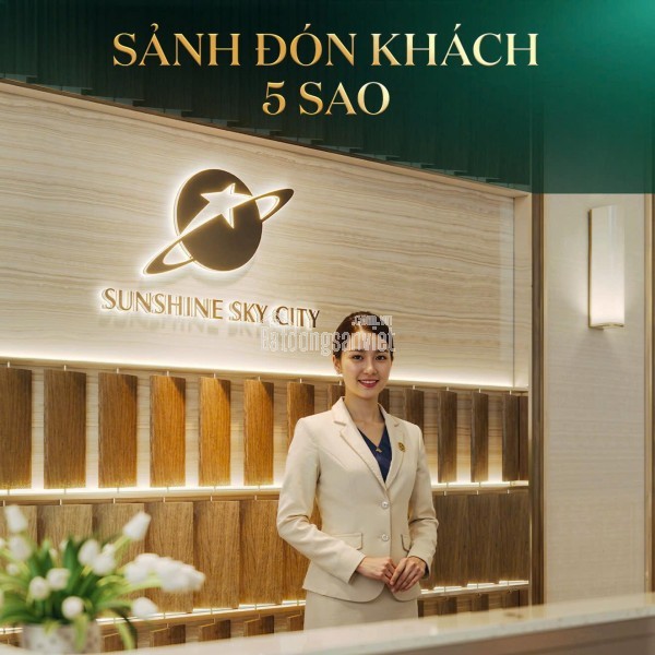 Nhận giữ chỗ tòa V8, V9 sunshine sky city chiết khấu 1%, giá từ 98 triệu/m2 chưa VAT, KPBT, lịch th