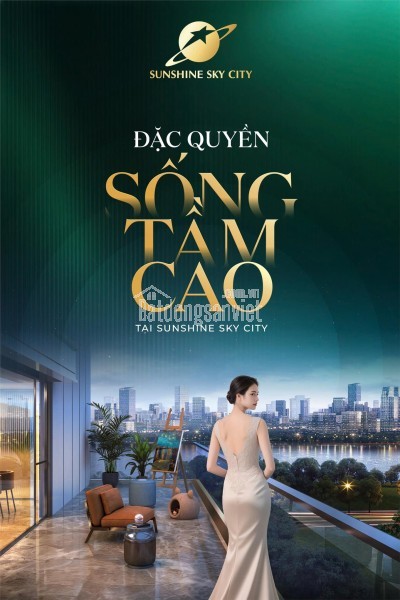 Chiết khấu 1% khi booking sớm V8 tại Sunshine Sky City với giá từ 98 triệu/m2 chưa VAT, KPBT