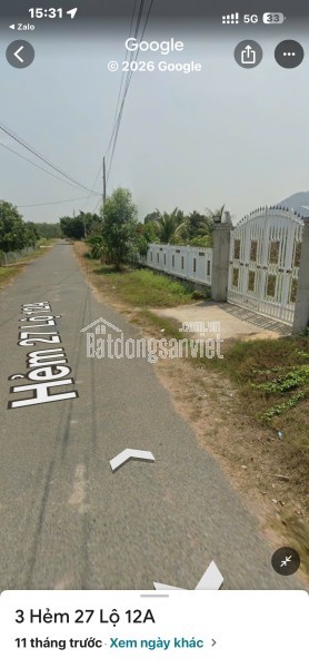 Đất mặt tiền Tân Châu Tây Ninh giá 3.5 tỷ