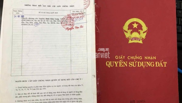 Bán Đất Mặt Tiền 290m2, Giá 6.8 Tỷ , Số 289 Thích Thiện Hoà, Xã Bình Lợi, TPHCM